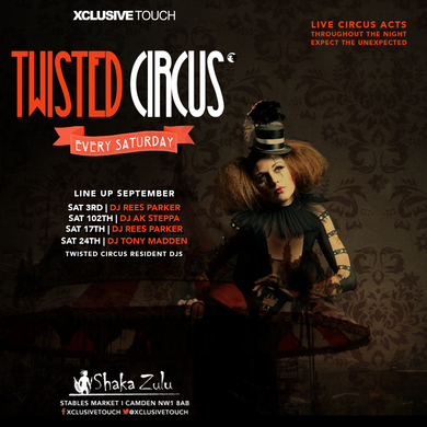 Twisted Circus Saturdays