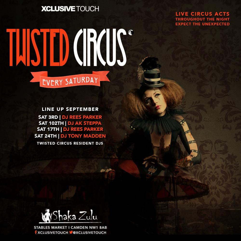 Twisted Circus Saturdays