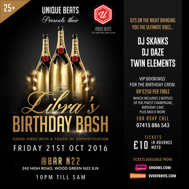 Libra's Birthday Bash
