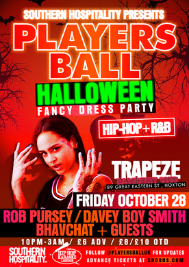 Players Ball Hip-Hop + R&B Halloween Special