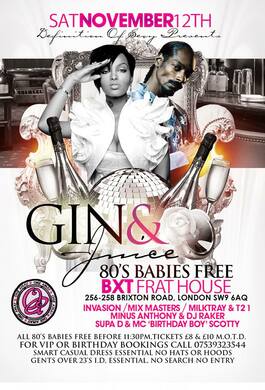 Definition of Sexy Presents Gin & Juice