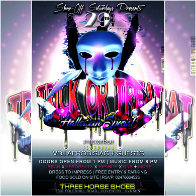 TRICK OR TREAT #COV_SPOOKFEST