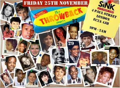 The Throwback Party (Shoreditch Addition)