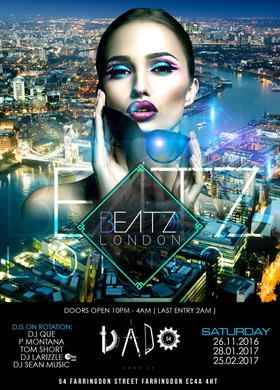 |♚| BEATZ LONDON |♚| 26.11.2016