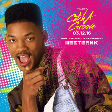 CATCH A GROOVE - SAT 3RD DECEMBER