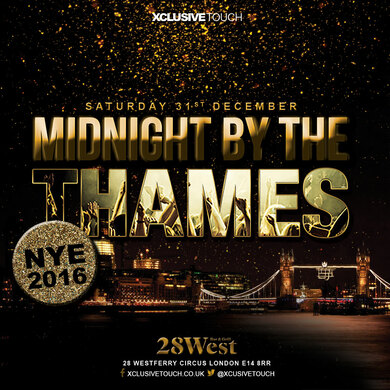 Midnight by the Thames - NYE 2016