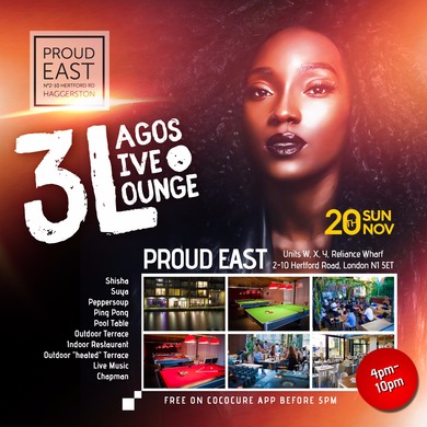 Lagos Live Lounge by Cococure