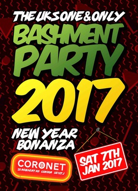 BASHMENT PARTY! NEW YEAR BONANZA!