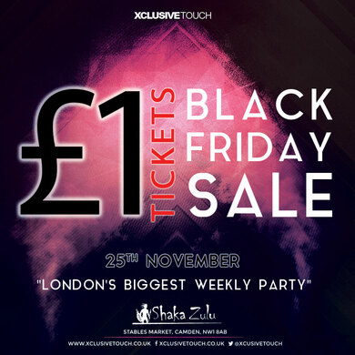 Black Friday at Shaka Zulu