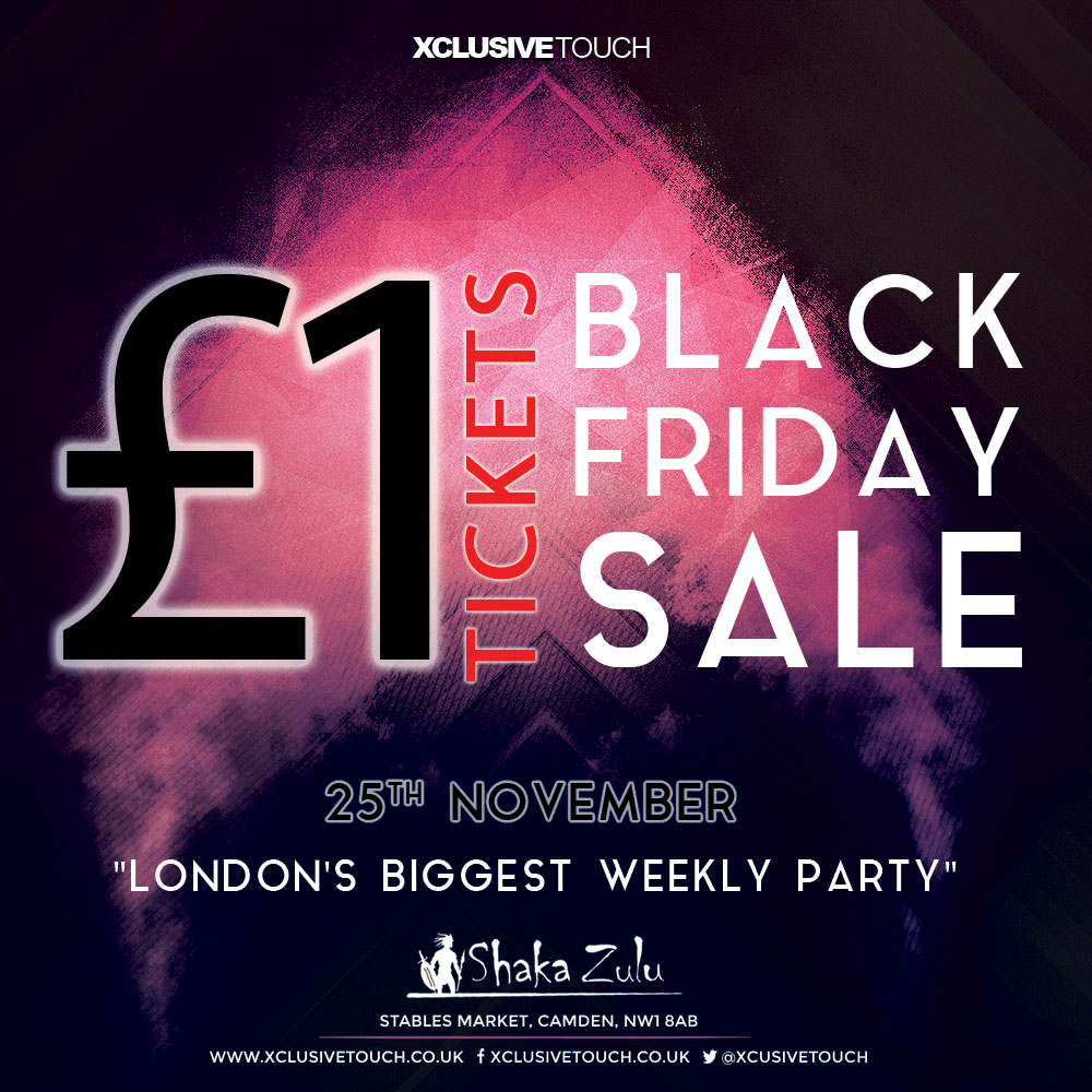 Black Friday at Shaka Zulu