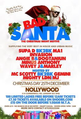 Bad Santa Christmas Day Special