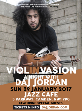 Violin Invasion - A Night with Daj Jordan