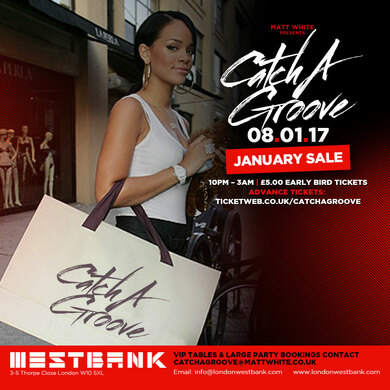 CATCH A GROOVE - JANUARY SALE