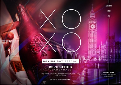 XoXo Boxing Day Special @ Revolution