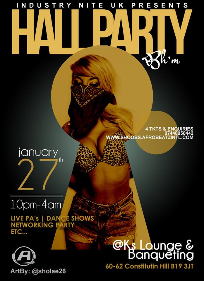 Hall Party Bh'm 2017 Ft Atumpan & Friends