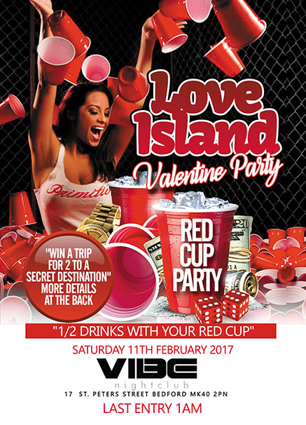Love island Valentines party