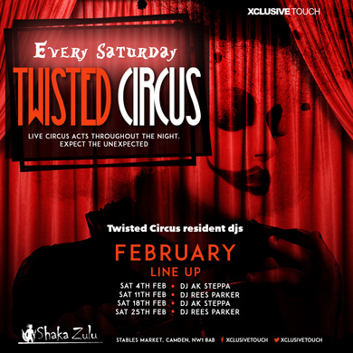 Twisted Circus at Shaka Zulu