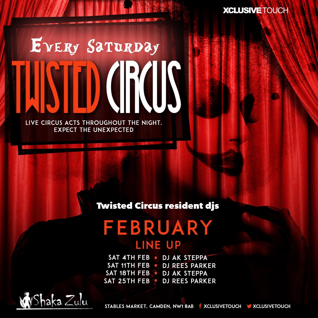 Twisted Circus at Shaka Zulu