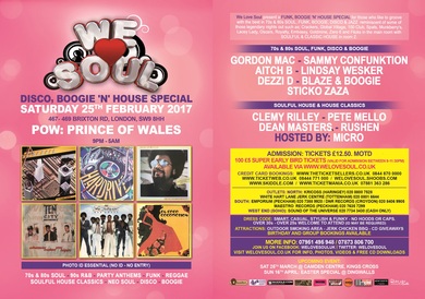 We Love Soul - Funk Boogie & House Special