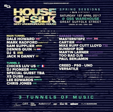House of Silk -  YOU CAN PAY ON DOOR TONIGHT