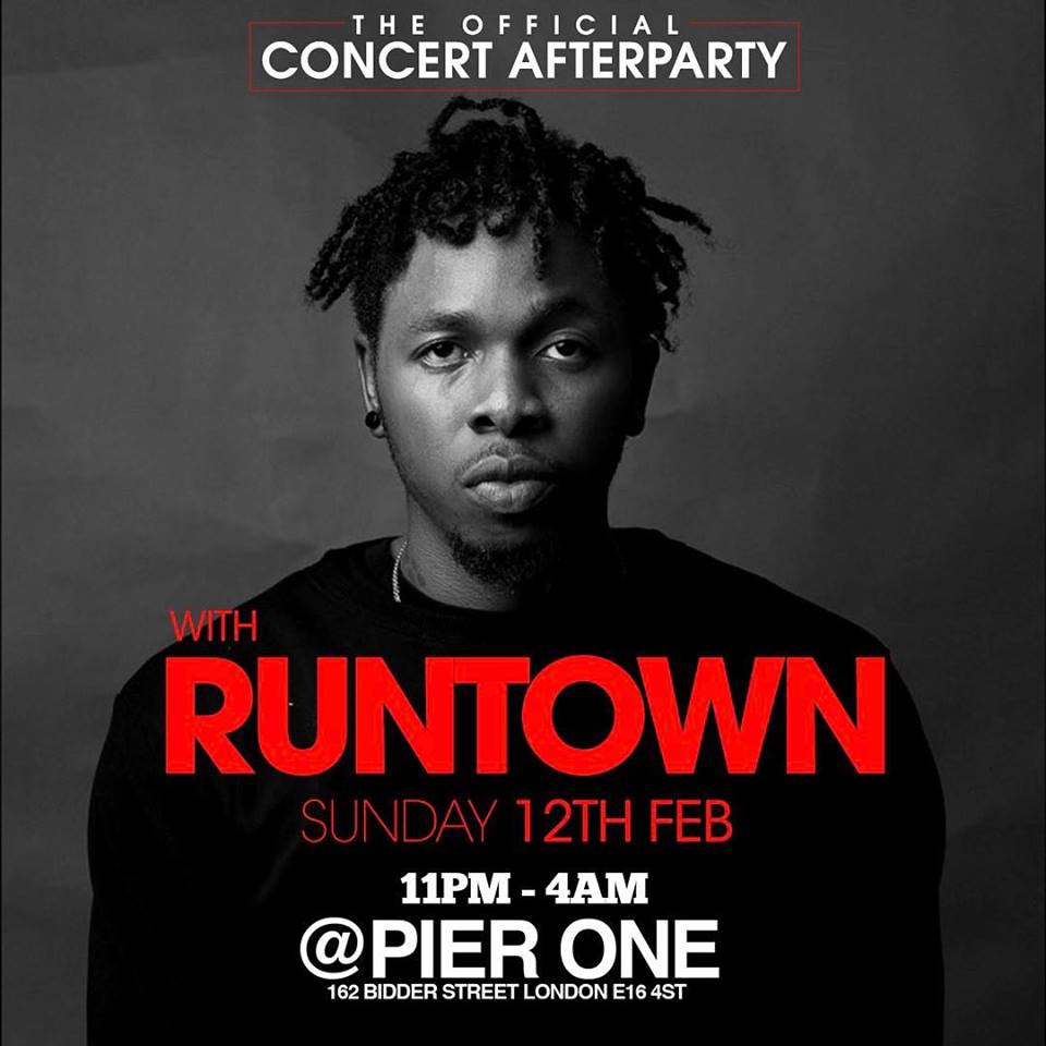 Run Town Concert Afterparty