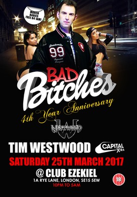 Bad Bitches 4th Year Anniversary!