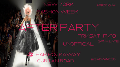 New York Fashion week Unofficial After Party