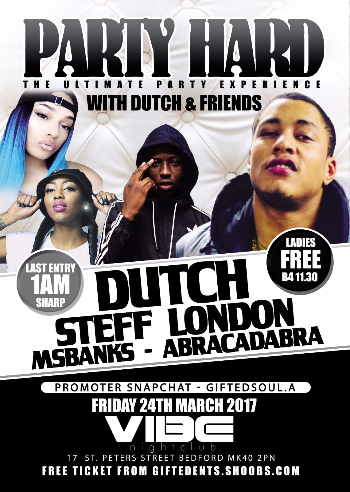 Party Hard ft Dutch, Steff London,Abracadabra