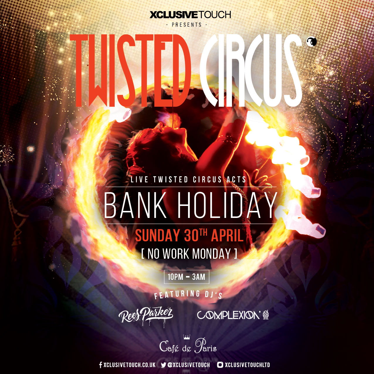 Twisted Circus Bank Holiday Special