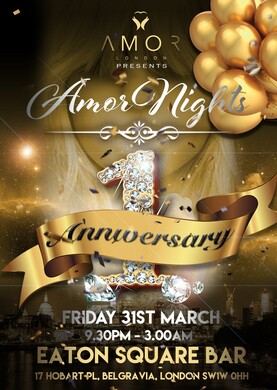 Amor Nights 1 Year Anniversary