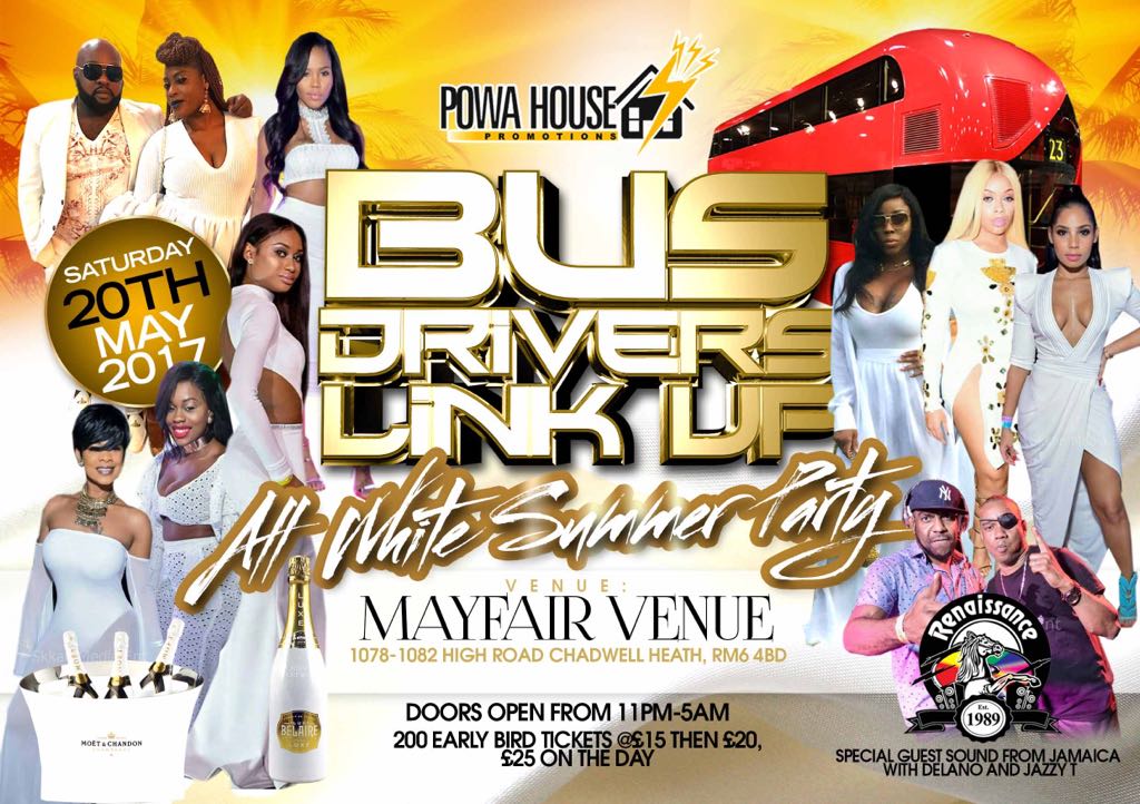 Bus Drivers Link Up All White Summer Party