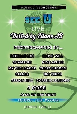 See U Live Showcase & Open Mic