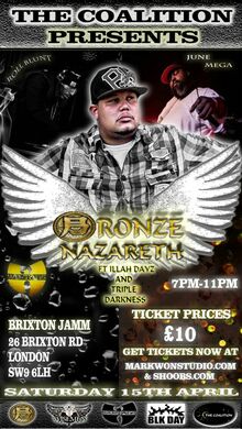 Bronze Nazareth UK Tour