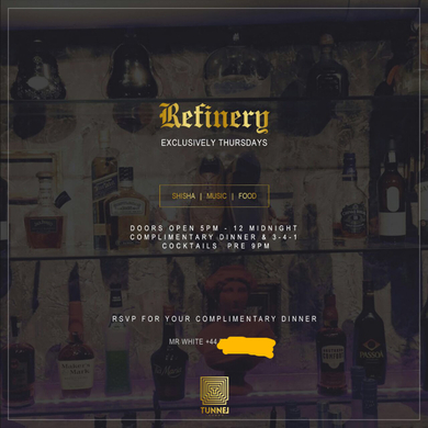 Cocktails & Chill (REFINERY) Free Food Event