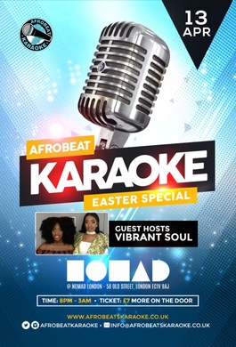 AFROBEAT KARAOKE 'EASTER CELEBRATION'