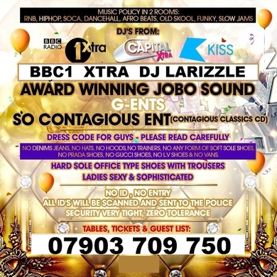 AFROBEATS CITY PARTY: CENTRAL LONDON