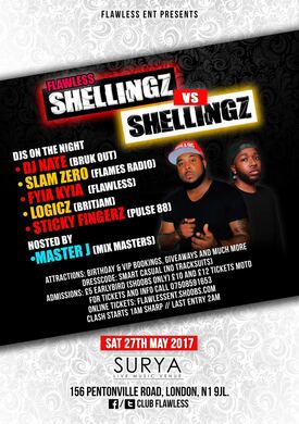 Bashment SHELLINGZ vs SHELLINGZ