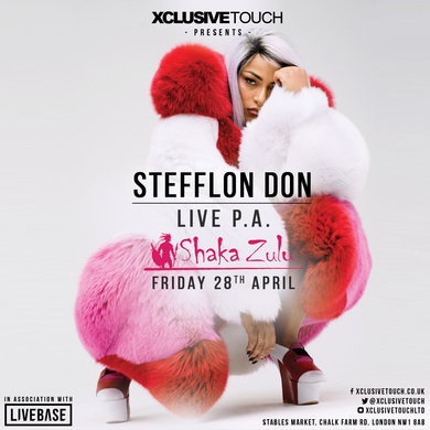 Fridays at Shaka Zulu - Stefflon Don Live PA