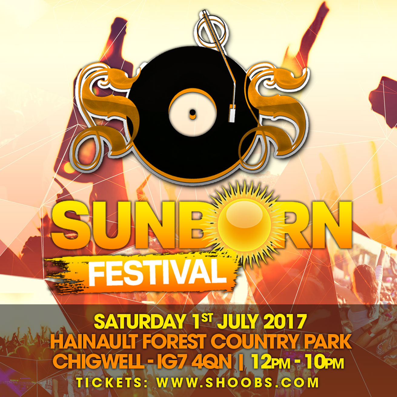 SOS @ SunBorn Fest - 1.7.17 @ Hainault Forest