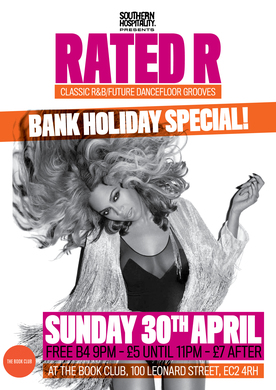 Rated R Bank Holiday Sunday Special!