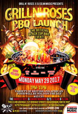 GRILL N' ROSES LAUNCH  FT DJ SEAN'S BDAY BBQ