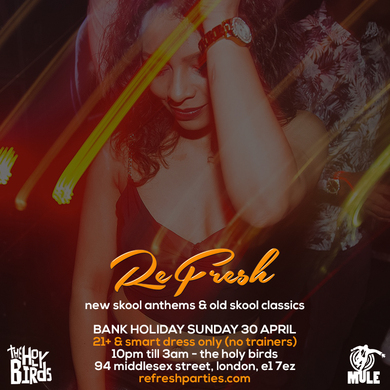 Faded presents Refresh - Bank Holiday Special