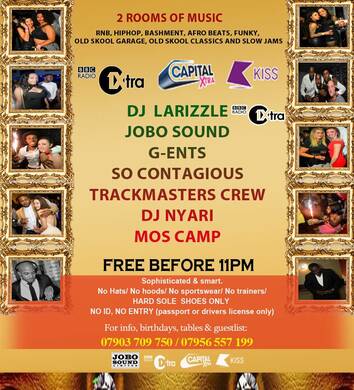 CITY PARTY: CENTRAL LONDON: 6/5/17