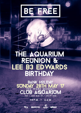 Be Free -Aquarium Reunion (U CAN PAY ON DOOR)