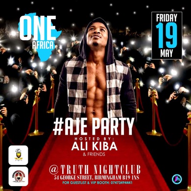#A J E PARTY HOSTED BY ALIKIBA