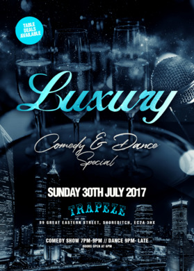 Luxury: Comedy & Dance Special