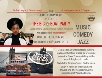 THE FIRST FRIDAY - THE BIG BOAT PARTY