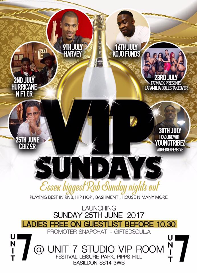 VIPSUNDAYS UNIT7 BASILDON WITH CBIZ, KOJOFUND