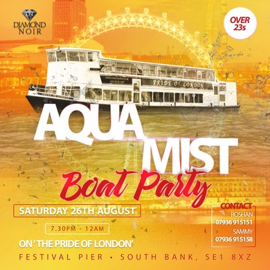 AQUAMIST BOAT PARTY (DIAMOND NOIR)