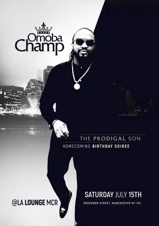 Omoba Champ Birthday Soiree Manchester